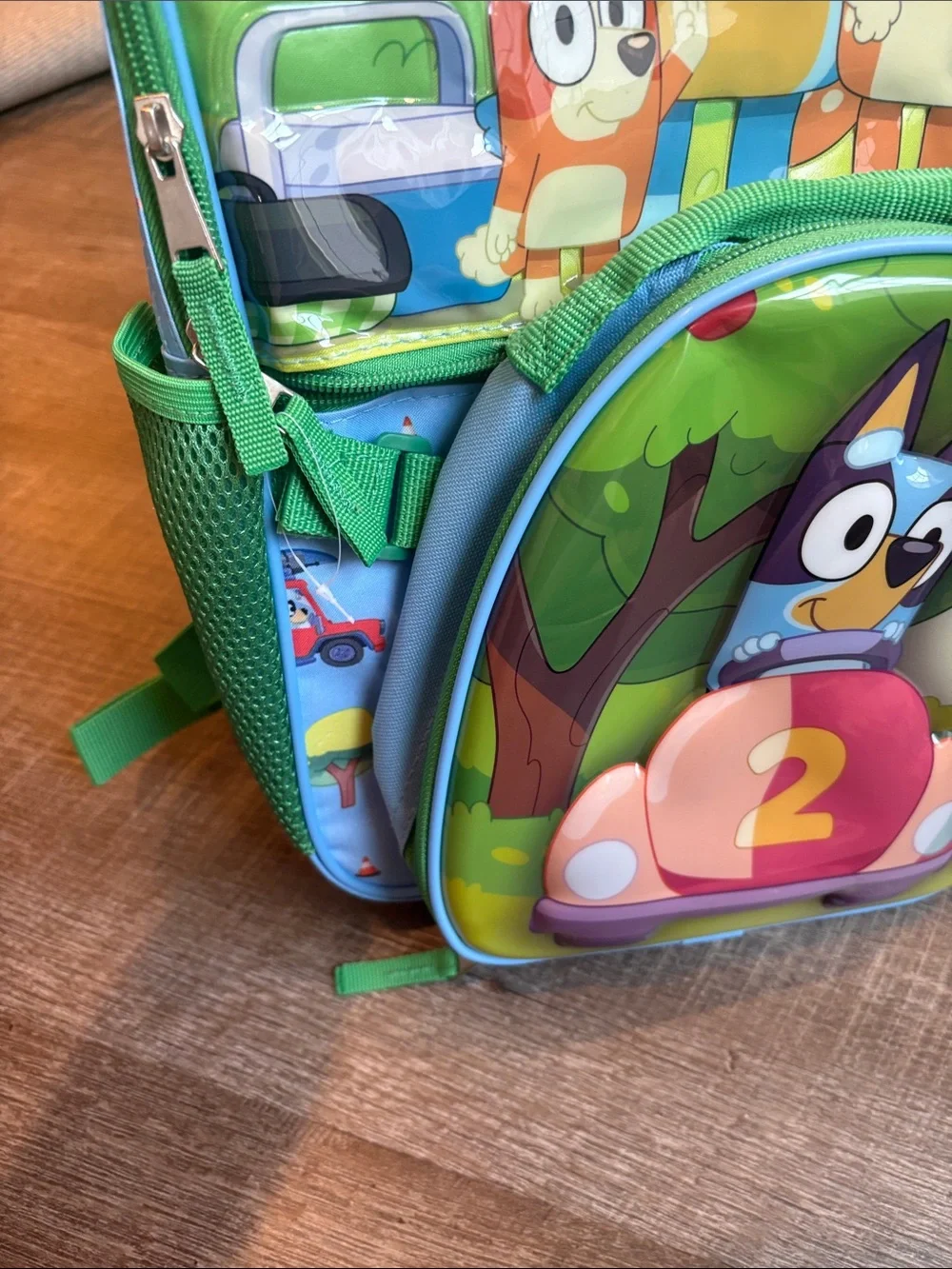 Bluey Family Trip 2-Piece Backpack Set 17” Backpack & Lunch Bag NWT